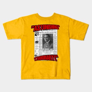 John G. Lake Newspaper Kids T-Shirt